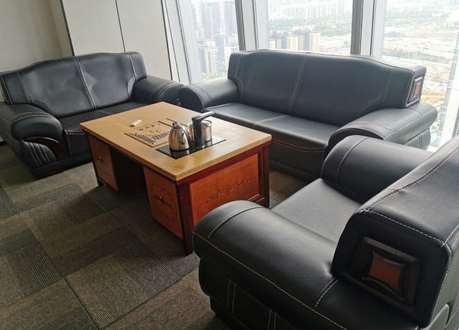 如何为办公室不同区域选择合适的二手沙发？